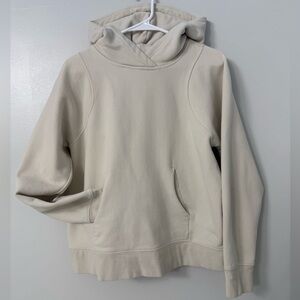 Lululemon Cream Hooded Sweatshirt